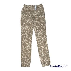 New BB Dakota I Want it Cat Way Joggers in Camel Size Small